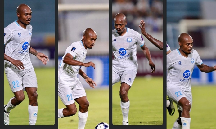 Ngoại binh Nam Định từng đá ở Ngoại hạng Anh nhận mưa lời khen