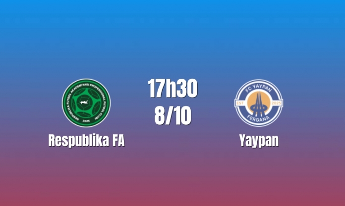 Nhận định Respublika FA vs Yaypan: Cuộc đấu khó lường, 17h30 ngày 08/10/2026