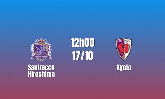 Nhận định Sanfrecce Hiroshima vs Kyoto: Giữ vững ngôi nhì, 12h00 ngày 17/10/2026