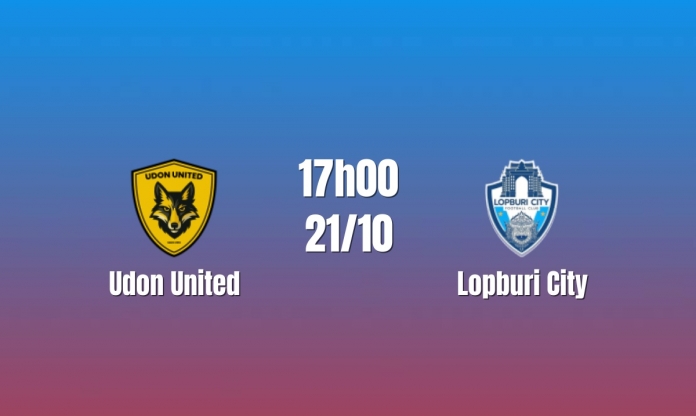 Nhận định Udon United vs Lopburi City: Chủ nhà nắm lợi thế, 15h00 ngày 20/10/2026