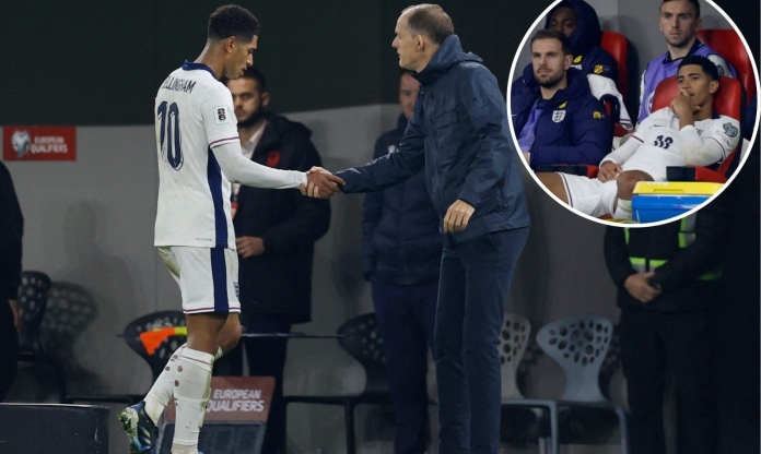 Bellingham nhận 'báo động đỏ' vì Tuchel thiết quân luật tuyển Anh