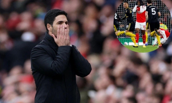 Thua đau MU, Arteta nhận 'tối hậu thư' từ sếp lớn Arsenal