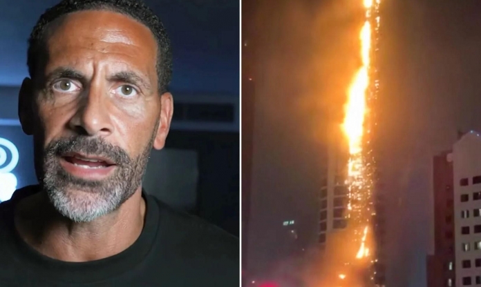 Huyền thoại MU phải xuống hầm trú ẩn vì tên lửa ở Dubai