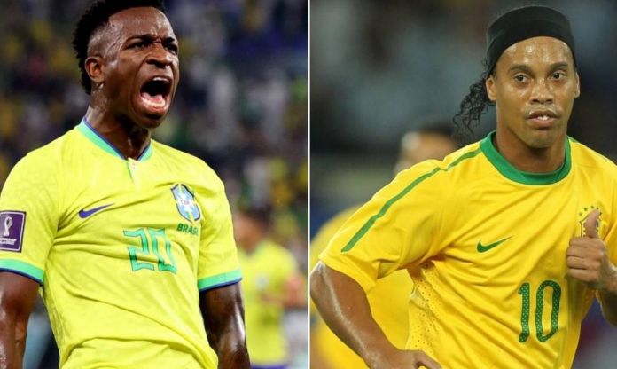 Vinicius nhảy múa và cái tên Ronaldinho bất ngờ được nhắc lại