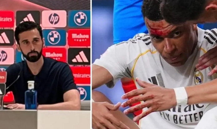 HLV Arbeloa nổi điên: 'Pha Mbappe, lên mặt trăng cũng phải thổi penalty'