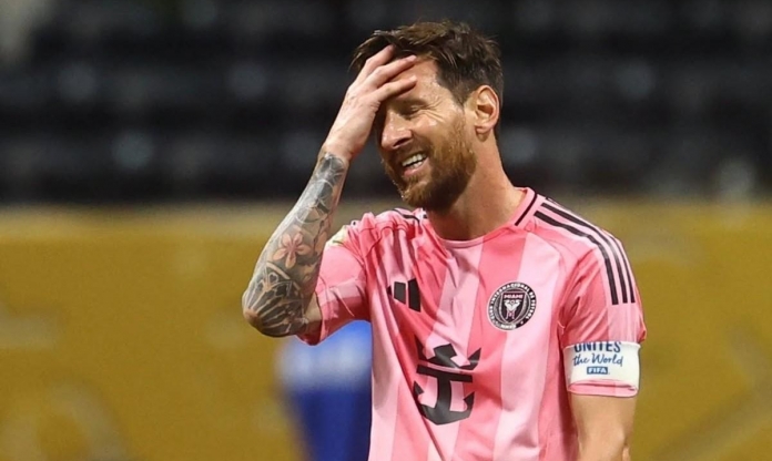 Messi đại phá 906 bàn thắng nhưng Inter Miami vẫn nhận cú sốc