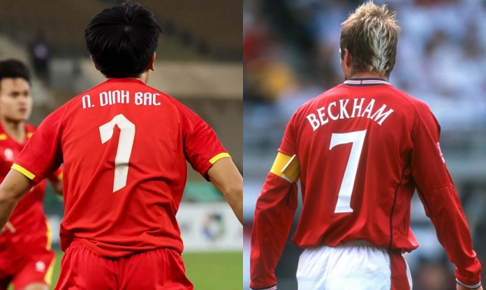 CĐV Việt Nam phát sốt vì FIFA đặt Đình Bắc cạnh David Beckham