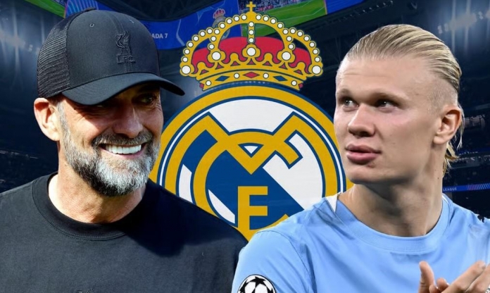 Đại gia mang cả Klopp và Haaland ra 'dọa' Perez ở Real Madrid