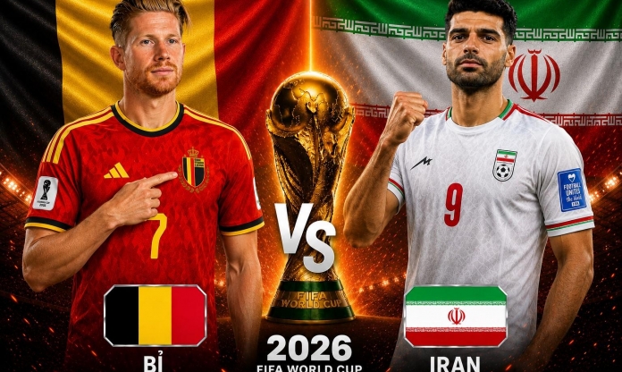 Xem trực tiếp Bỉ vs Iran - World Cup 2026 ở đâu?