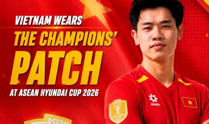 Truyền thông Đông Nam Á phát sốt vì huy hiệu nhà vua của ĐT Việt Nam
