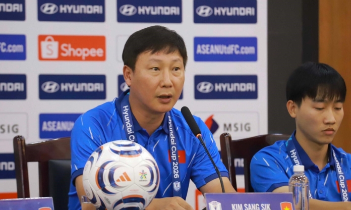 HLV Kim Sang Sik tuyên bố đanh thép trước đại chiến Việt Nam vs Singapore