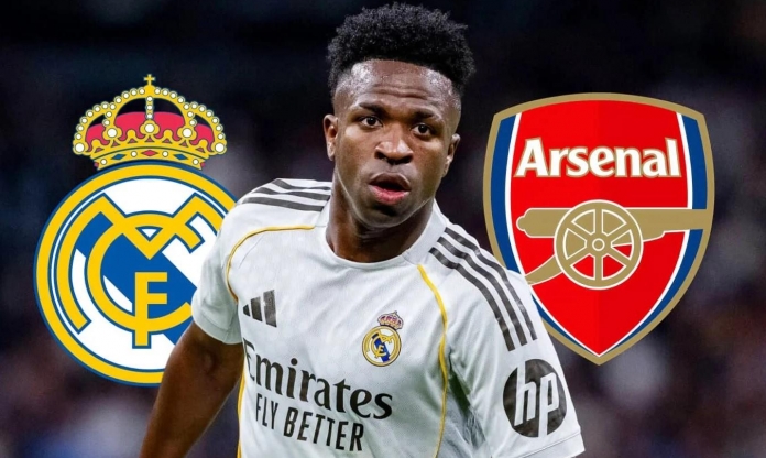 Arsenal định mở tiệc, tín hiệu từ phía Vinicius khiến tất cả đứng hình