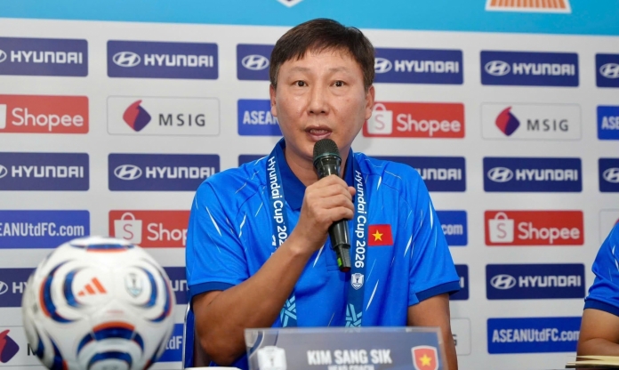 Trực tiếp HLV Kim Sang Sik họp báo trận Việt Nam vs Malaysia, 11h30 hôm nay 18/8