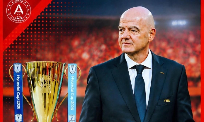 Truyền thông Đông Nam Á bùng nổ khi Chủ tịch FIFA đến xem Việt Nam vs Thái Lan