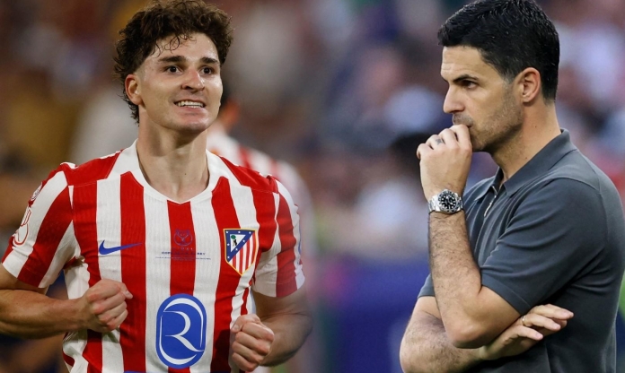 Arteta phản ứng cực gắt khi được hỏi Arsenal theo đuổi Julian Alvarez