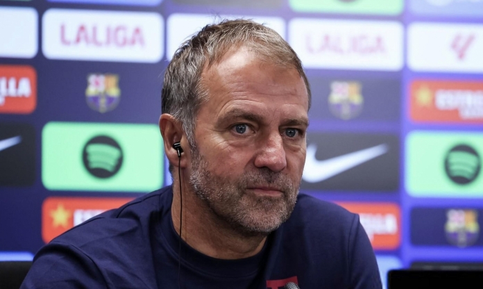 Flick phản ứng cực lạ khi Barca đụng độ PSG, Man City tại Champions League
