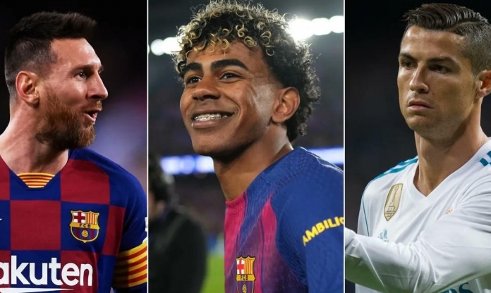 Yamal cân bằng kỳ tích của Messi, cả Ronaldo cũng chưa làm được