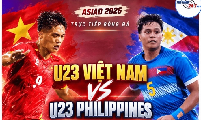 VTV5 VTV6 trực tiếp bóng đá ASIAD hôm nay 18/9: U23 Việt Nam quyết đấu U23 Philippines