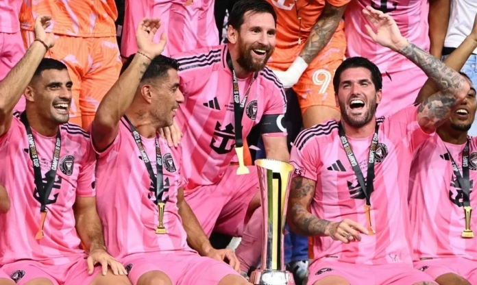Vừa vô địch, Messi còn 2 cúp để hoàn tất hat-trick danh hiệu cùng Inter Miami