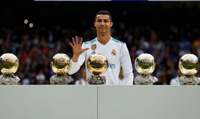 Ronaldo nêu 5 Quả bóng Vàng để được LĐBĐ Bồ Đào Nha giảm án