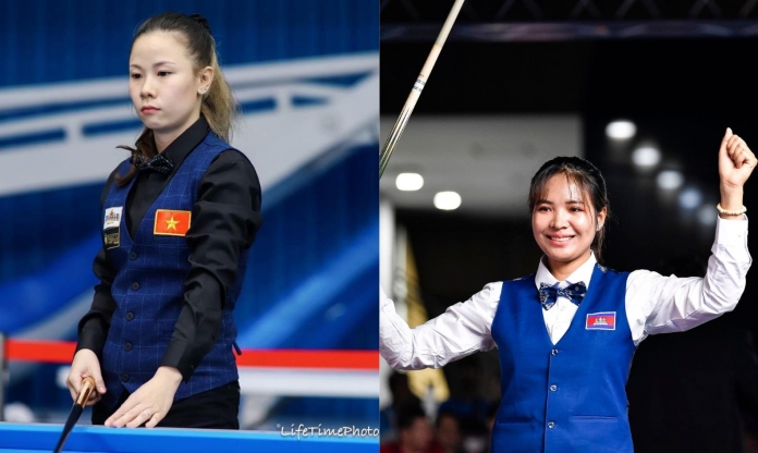 Nguyễn Hoàng Yến Nhi chạm trán 'nữ hoàng billiards' của Campuchia tại chung kết