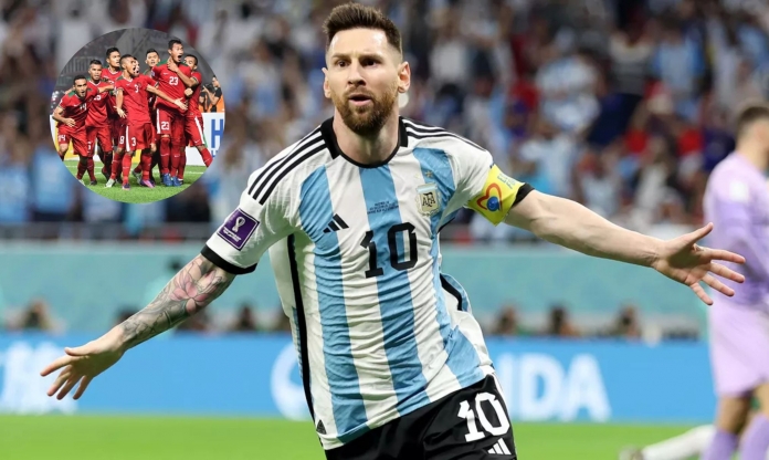 Lý do Messi không thi đấu trước Indonesia