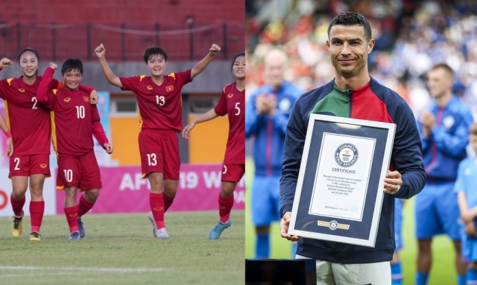 Tin bóng đá 15/7: Việt Nam đại chiến Thái Lan, Ronaldo lại lập kỷ lục Guiness