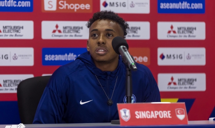 Tiền đạo Singapore: 'Đội nào làm khách ở đây cũng gặp khó khăn'