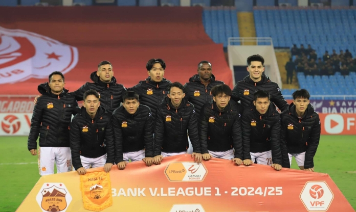 HAGL dẫn đầu thông số xấu ở V-League