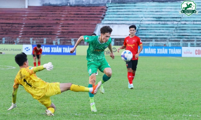 Đội của Hoàng Đức nguy cơ không thể lên V-League nếu...