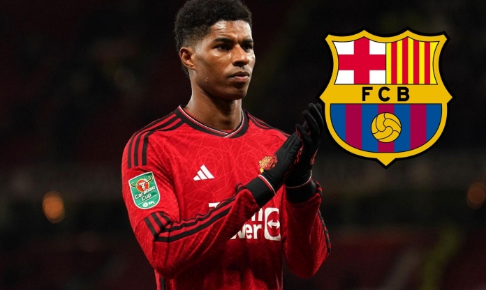 Barca có bước tiến lớn trong thương vụ Rashford