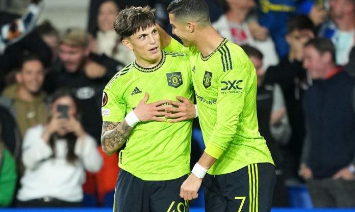Rời MU, Garnacho sát cánh cùng Ronaldo ở bến đỗ bất ngờ
