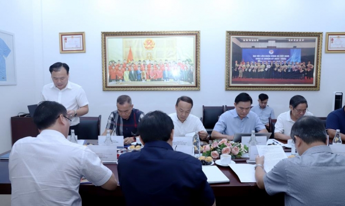Những hình ảnh về cuộc họp giữa VFF và Cục Cảnh Sát Hình Sự để chống tiêu cực