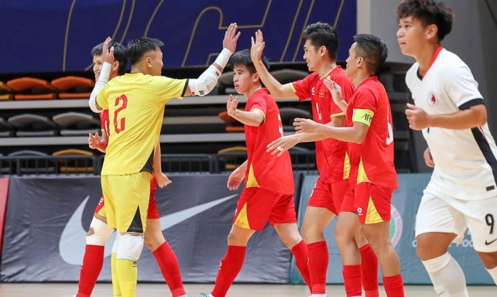 Futsal Việt Nam thắng cực đậm trước Trung Quốc