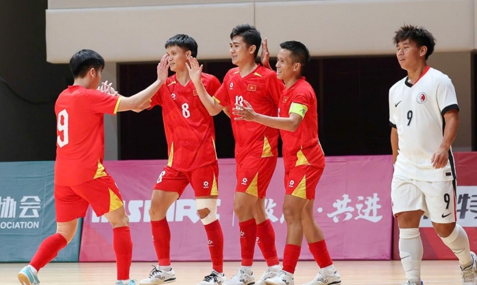 Futsal Việt Nam hạ đẹp Li Băng, chính thức vào VCK futsal Châu Á
