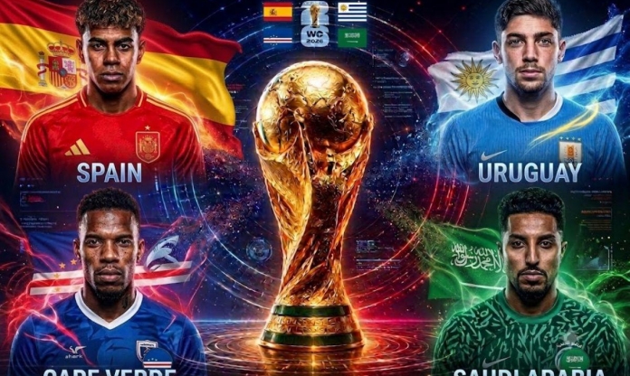 Siêu máy tính dự đoán bảng H World Cup 2026: Tuyển Tây Ban Nha nhận tỷ lệ gây choáng