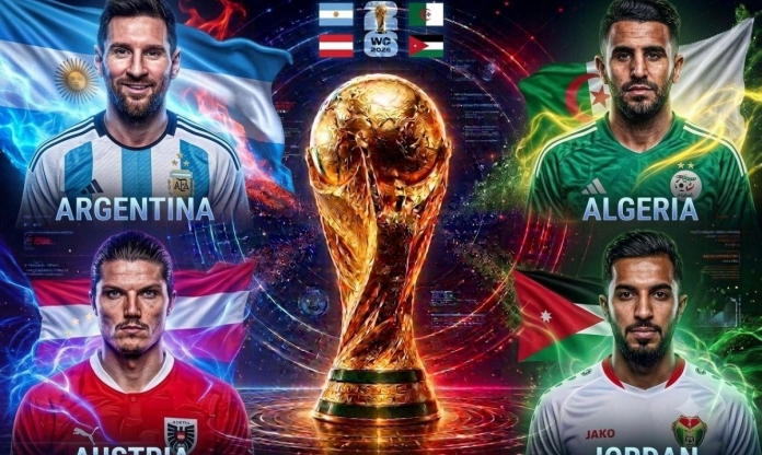 Siêu máy tính dự đoán kết quả bảng J World Cup 2026: Argentina có tránh được lời nguyền nhà vô địch?