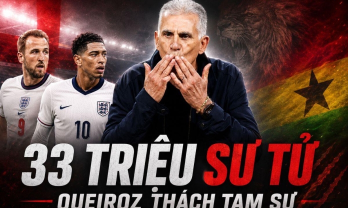 Ghana gửi chiến thư tới tuyển Anh: 'Tam sư ư, chúng tôi có 33 triệu sư tử'