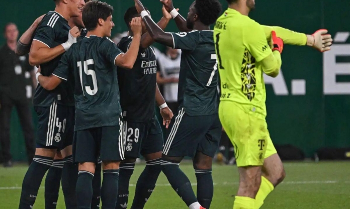 Real Madrid trải qua 90 phút hú vía trước đối thủ Hungary