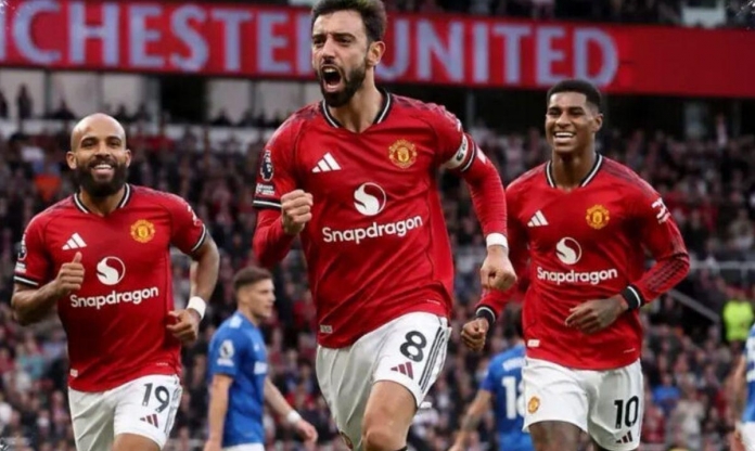 5 điểm nhấn Man Utd 5-2 Ipswich: Fernandes quá khác biệt, tranh cãi bàn thắng của Maguire