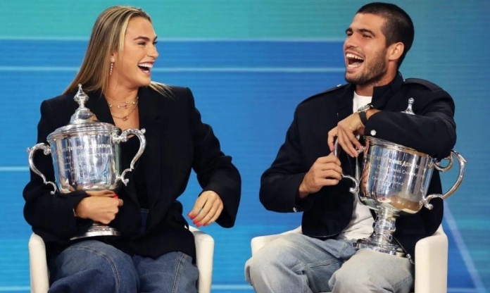 Alcaraz trở lại sau 139 ngày, Sabalenka khởi động giấc mơ hatttrick US Open