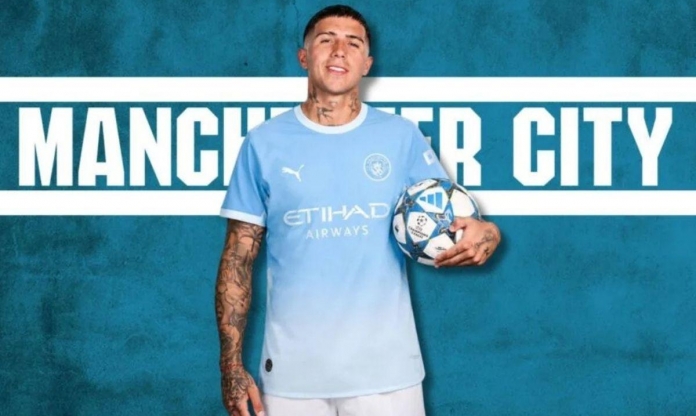 HERE WE GO: Enzo Fernandez cập bến Man City, “dải ngân hà” tuyến giữa 300 triệu bảng thành hình