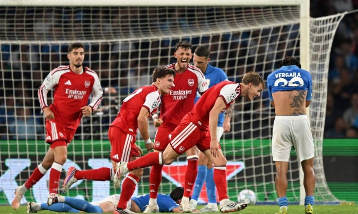 Arsenal viết lại lịch sử Champions League sau màn thị uy sức mạnh