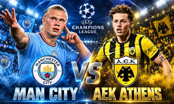 Siêu máy tính soi tỷ số Man City - AEK Athens, 2h00 ngày 21/10