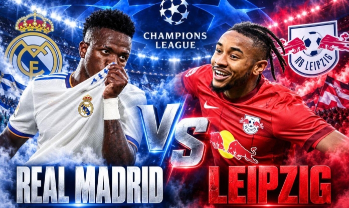 Siêu máy tính soi tỷ số Real Madrid - RB Leipzig, 2h00 ngày 22/10