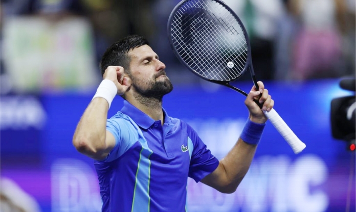 Hủy diệt đối thủ sau chưa đầy hai giờ, Djokovic vào vòng 2 Mỹ mở rộng 2023