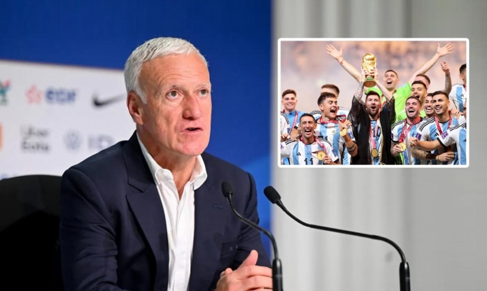 HLV Pháp nhắc tới Argentina trước trận ra quân Euro 2024