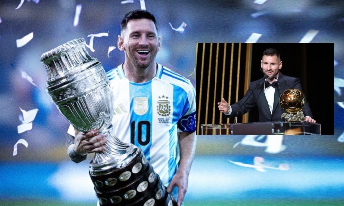 Vô địch Copa America 2024, Messi nhảy 4 bậc đua Quả bóng vàng