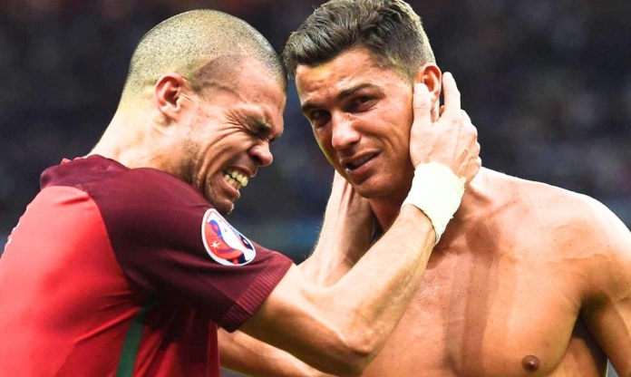 Cristiano Ronaldo gửi lời tri ân tới Pepe