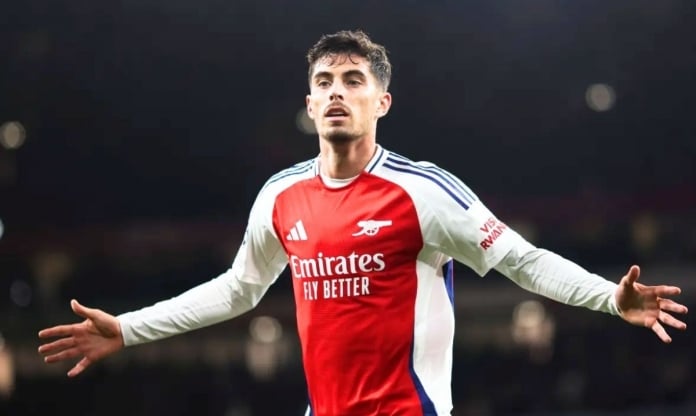 Kai Havertz đạt cột mốc ấn tượng cùng Arsenal tại cúp C1